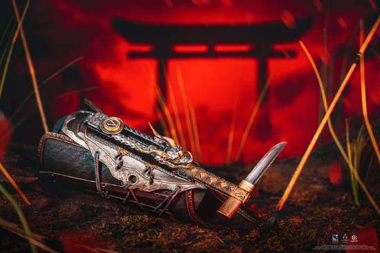 《刺客信條：影》收藏品全解析：1:1復(fù)刻武器與動(dòng)態(tài)場景手辦曝光