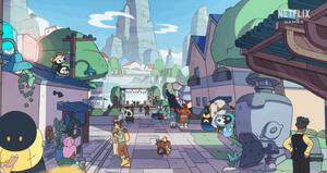 《Spirit Crossing》手游开放测试申请 支持跨平台社交建造玩法宣传图2