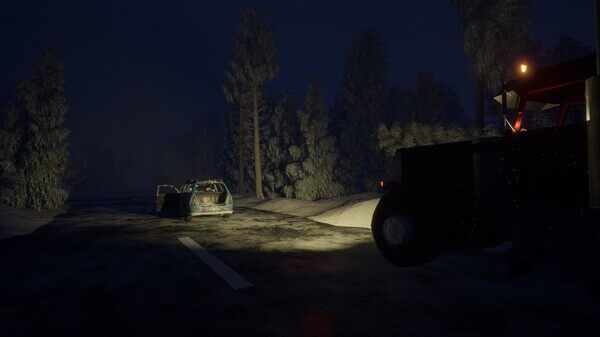 《Trucker Horror》Steam恐怖駕駛新作上線 卡車司機(jī)誤入詭異公路觸發(fā)監(jiān)視危機(jī)宣傳圖3