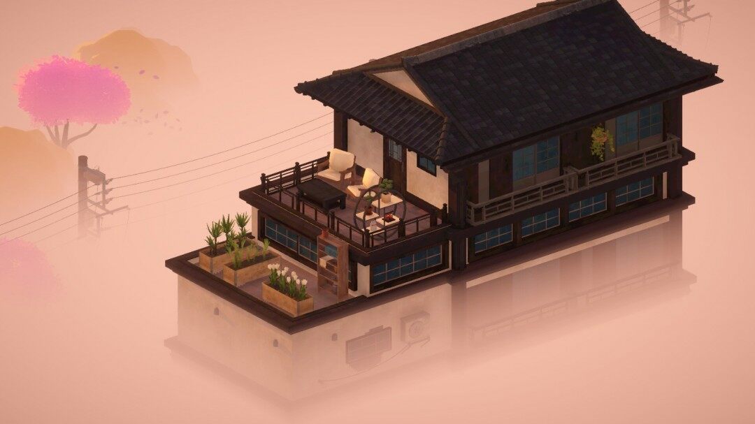 《高空之上》公布Steam發(fā)售窗口 屋頂建造玩法融合治愈系場景設(shè)計宣傳圖3
