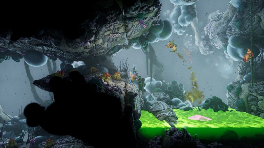 合作游戲《遵命！機母大人》Steam試玩上線 多人聯(lián)機平臺游戲開啟外星洞穴探險宣傳圖2