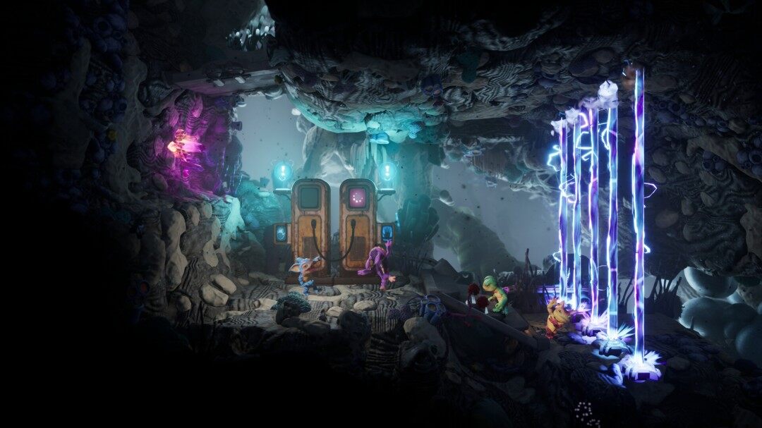 合作游戲《遵命！機母大人》Steam試玩上線 多人聯(lián)機平臺游戲開啟外星洞穴探險宣傳圖5