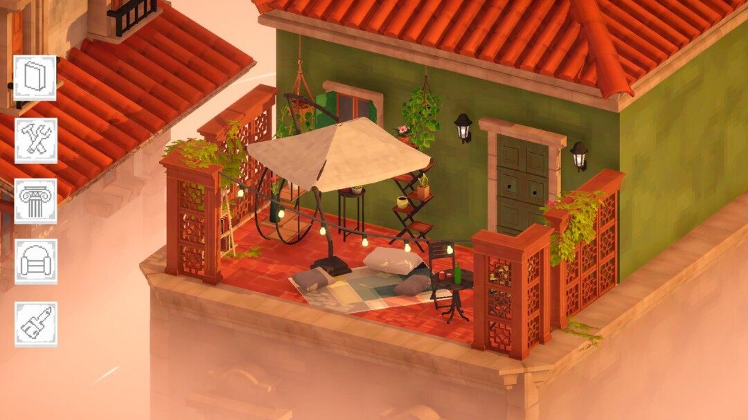 《高空之上》公布Steam發(fā)售窗口 屋頂建造玩法融合治愈系場景設(shè)計宣傳圖2