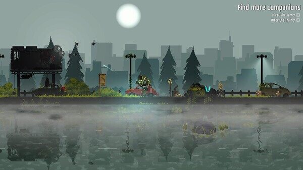 Steam新游《The Ember Guardian》上線 2D橫版戰(zhàn)略射擊融合黑夜生存策略宣傳圖2