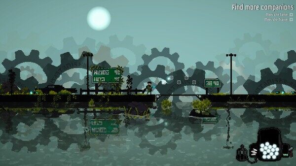Steam新游《The Ember Guardian》上線 2D橫版戰(zhàn)略射擊融合黑夜生存策略宣傳圖3