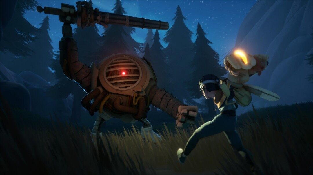 《午夜機器人》開放世界RPG登陸Steam 動作冒險游戲攜機械廢墟探索亮相宣傳圖3