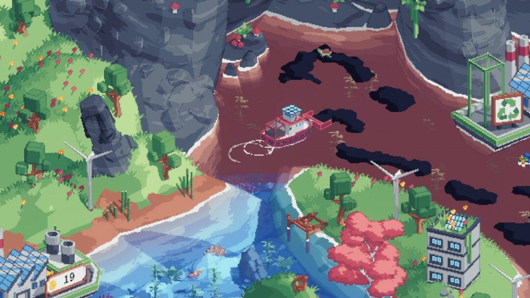 《溢出》Steam環(huán)保模擬游戲上線：海洋清理玩法與船只升級系統(tǒng)解析宣傳圖2