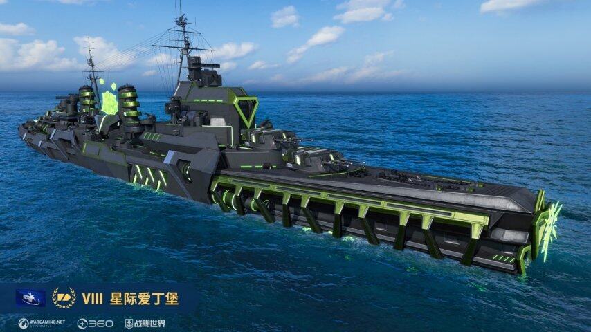 《戰(zhàn)艦世界》星際戰(zhàn)艦限時返場 太空主題禮包解鎖動態(tài)視覺特效宣傳圖2