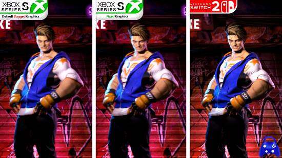 《街霸6》Xbox Series S與Switch 2圖形性能對(duì)比：紋理修復(fù)與分辨率差異解析宣傳圖2