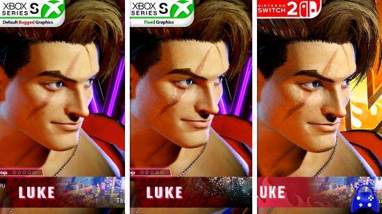 《街霸6》Xbox Series S與Switch 2圖形性能對(duì)比：紋理修復(fù)與分辨率差異解析宣傳圖3