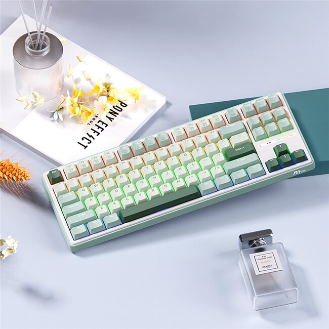 RK R87PRO AI四模機(jī)械鍵盤(pán)首發(fā)：Deepseek-R1驅(qū)動(dòng)全場(chǎng)景生產(chǎn)力躍遷宣傳圖2