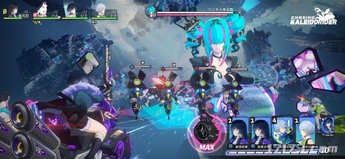 腾讯新作《Chasing KaleidoRIDER》公开实机玩法 机车美少女RPG回合制策略解析宣传图2