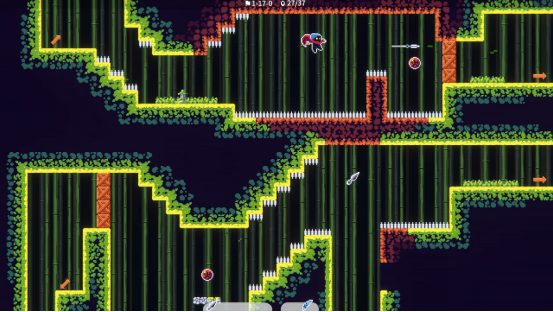 《忍者明》Steam平臺正式發(fā)售：瞬移機制革新2D動作游戲體驗宣傳圖2