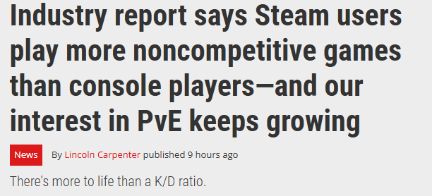 Steam玩家偏好分析：PvE游戲市場趨勢與主機平臺差異對比宣傳圖2