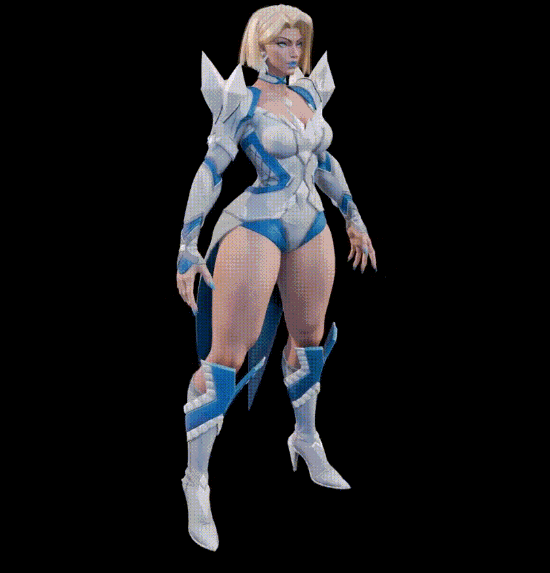 《漫威爭鋒》第二賽季上線 白皇后模型資源助力3D同人創(chuàng)作宣傳圖3