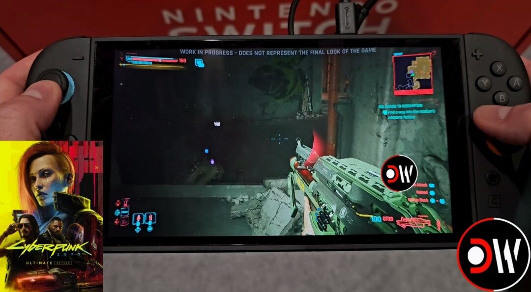 《賽博朋克2077：終極版》Switch 2實機解析：40FPS性能模式與雙分辨率適配方案