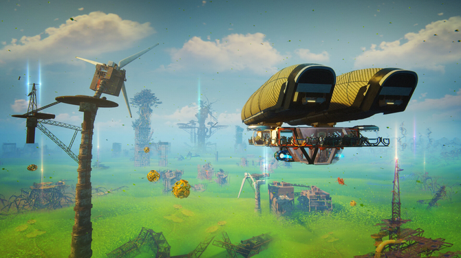 《永恒天空》：末世生存新作登陸Steam 四人協(xié)作打造空中堡壘宣傳圖2