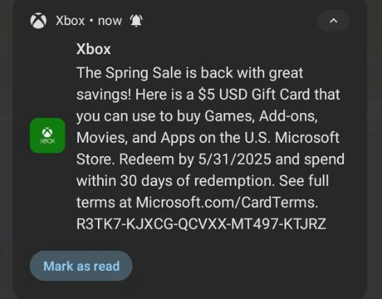Xbox春季特賣限時優(yōu)惠開啟 微軟隨機發(fā)放禮品卡疊加攻略宣傳圖2