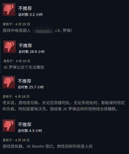 《霍格沃茨之遺》評價(jià)爭議解析：優(yōu)化問題與JK羅琳立場如何影響玩家口碑宣傳圖2