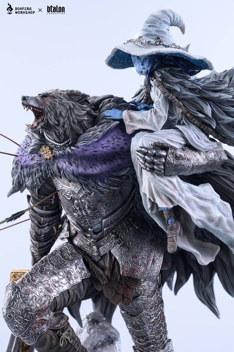 《艾爾登法環(huán)》菈妮與布萊澤雕像開放預(yù)售 48厘米場景雕塑定價(jià)4215元宣傳圖2