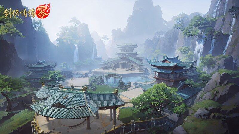 《剑侠情缘·零》MMO手游核心玩法解析：门派体系与自由经济生态宣传图2