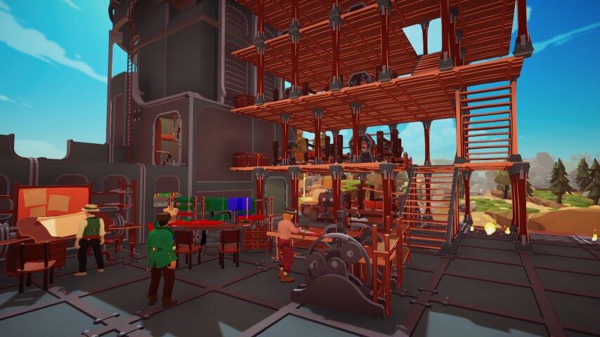 《Survival Machine》Steam多人生存新作：移動堡壘建造與僵尸防御玩法5月7日上線宣傳圖2