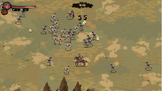 《斬將奪旗》正式發(fā)售：三國幸存者游戲開啟名將武魂征戰(zhàn)之旅宣傳圖2