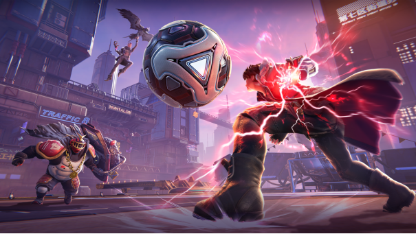 Steam《超級巴基球》賽博競技限免開啟：國產(chǎn)3V3團隊對抗登陸東方游戲周宣傳圖2
