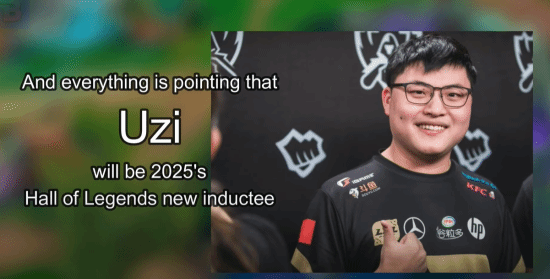 英雄联盟名人堂候选引热议 疑似Uzi专属皮肤数据曝光