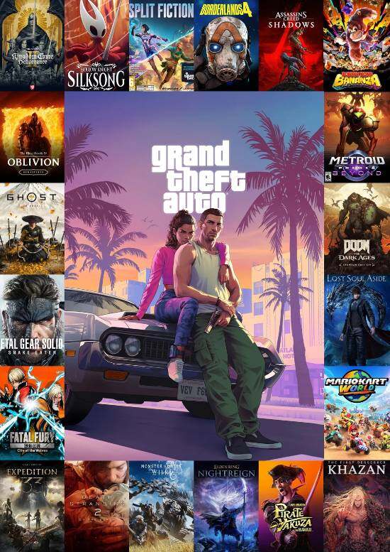 2025年游戲陣容盤(pán)點(diǎn)：GTA6發(fā)售動(dòng)態(tài)與玩家期待分析