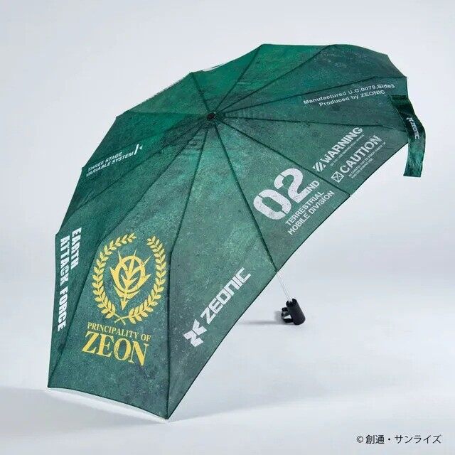 萬代高達盾牌傘上市 RX-78-2與夏亞扎古Ⅱ款同步發(fā)售宣傳圖3