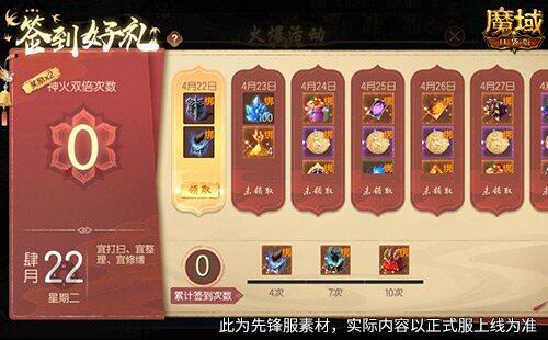 《魔域口袋版》五一版本更新詳解：限時簽到與踏青副本減負(fù)攻略宣傳圖2