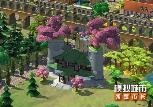 《模擬城市：我是市長》國風(fēng)建筑設(shè)計(jì)解析與“日出東方”活動(dòng)建筑鑒賞宣傳圖2
