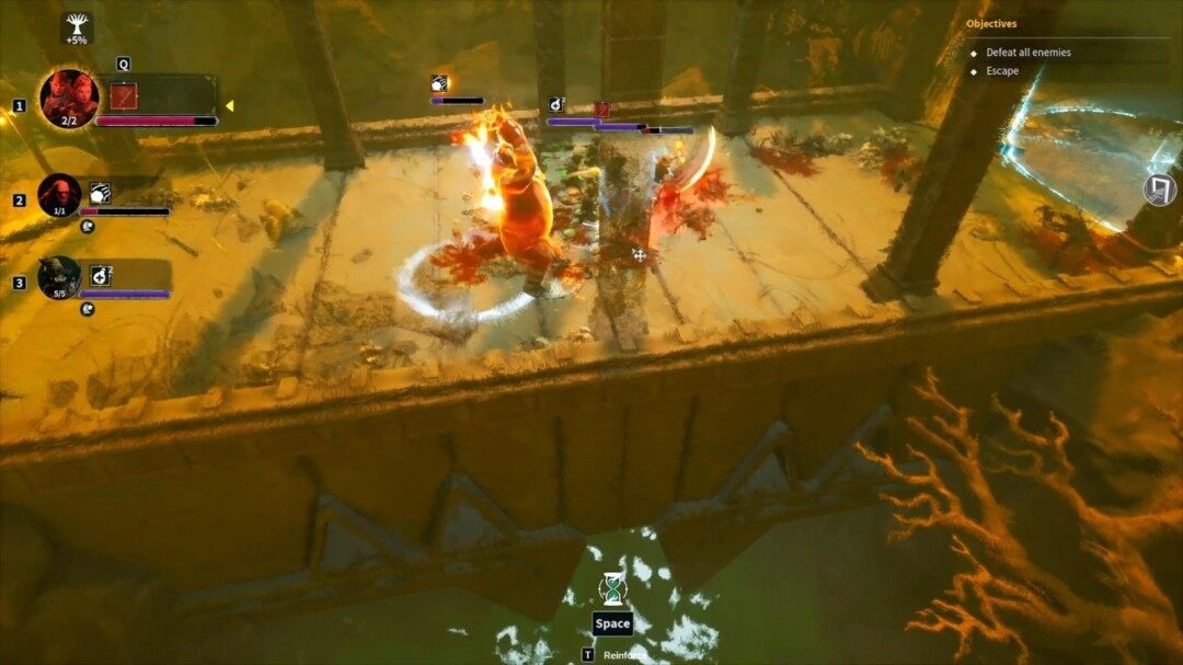 奇幻肉鴿游戲《兵連禍結(jié)》6月18日開啟EA測(cè)試 Steam/Epic同步上線元素戰(zhàn)斗宣傳圖2