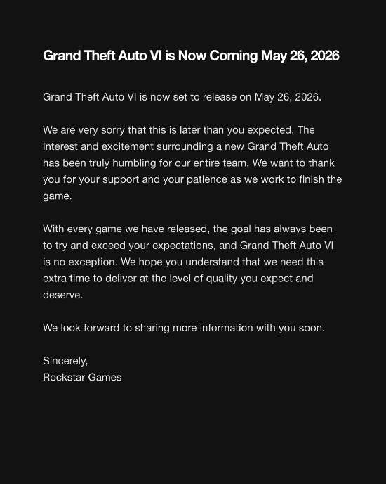 GTA6跳票原因深度解析：開發(fā)周期不足與玩家態(tài)度兩極分化