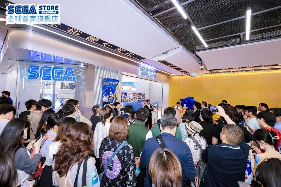 世嘉旗艦店上海百聯(lián)ZX開業(yè)：索尼克主題專區(qū)與12大IP體驗(yàn)區(qū)正式亮相