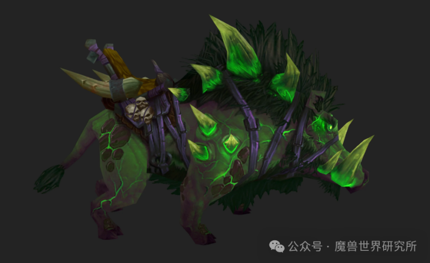 魔獸世界新坐騎上線時間解析 未披甲的死亡獠牙邪能野豬商棧幣價格公布宣傳圖2