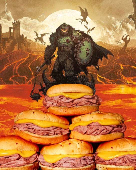 Arby’s聯(lián)動《毀滅戰(zhàn)士：黑暗時代》創(chuàng)意營銷 快餐品牌如何玩轉游戲IP跨界？