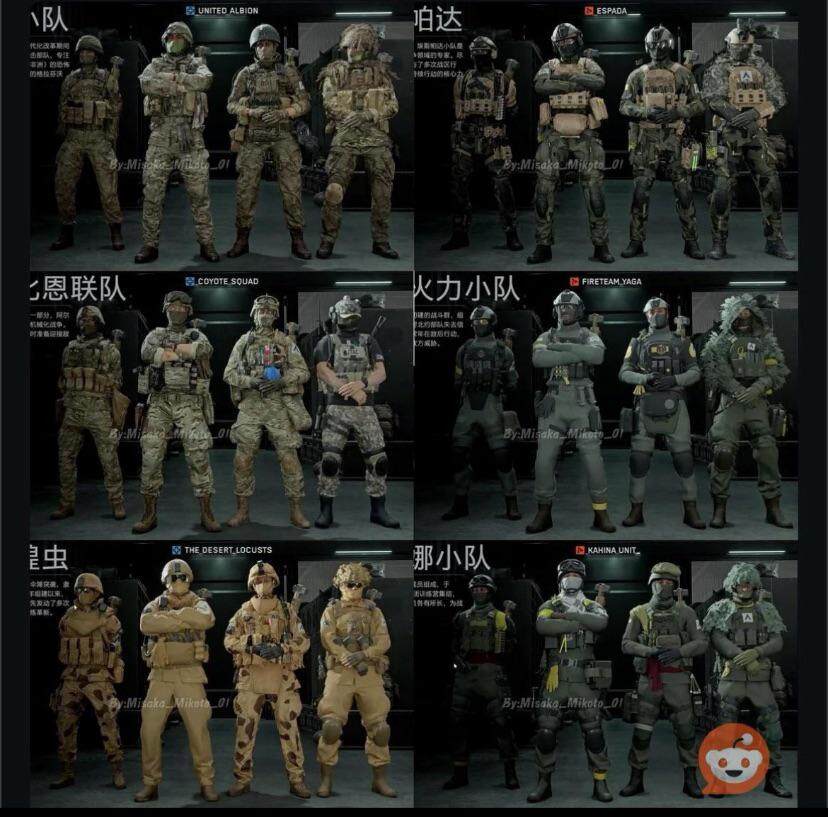 《戰(zhàn)地6》所有派系皮膚泄露 嚴(yán)肅軍事風(fēng)格獲稱贊宣傳圖2