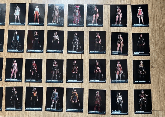 《剑星》真爱粉买女主全服装小卡片 买齐要花1300元宣传图2