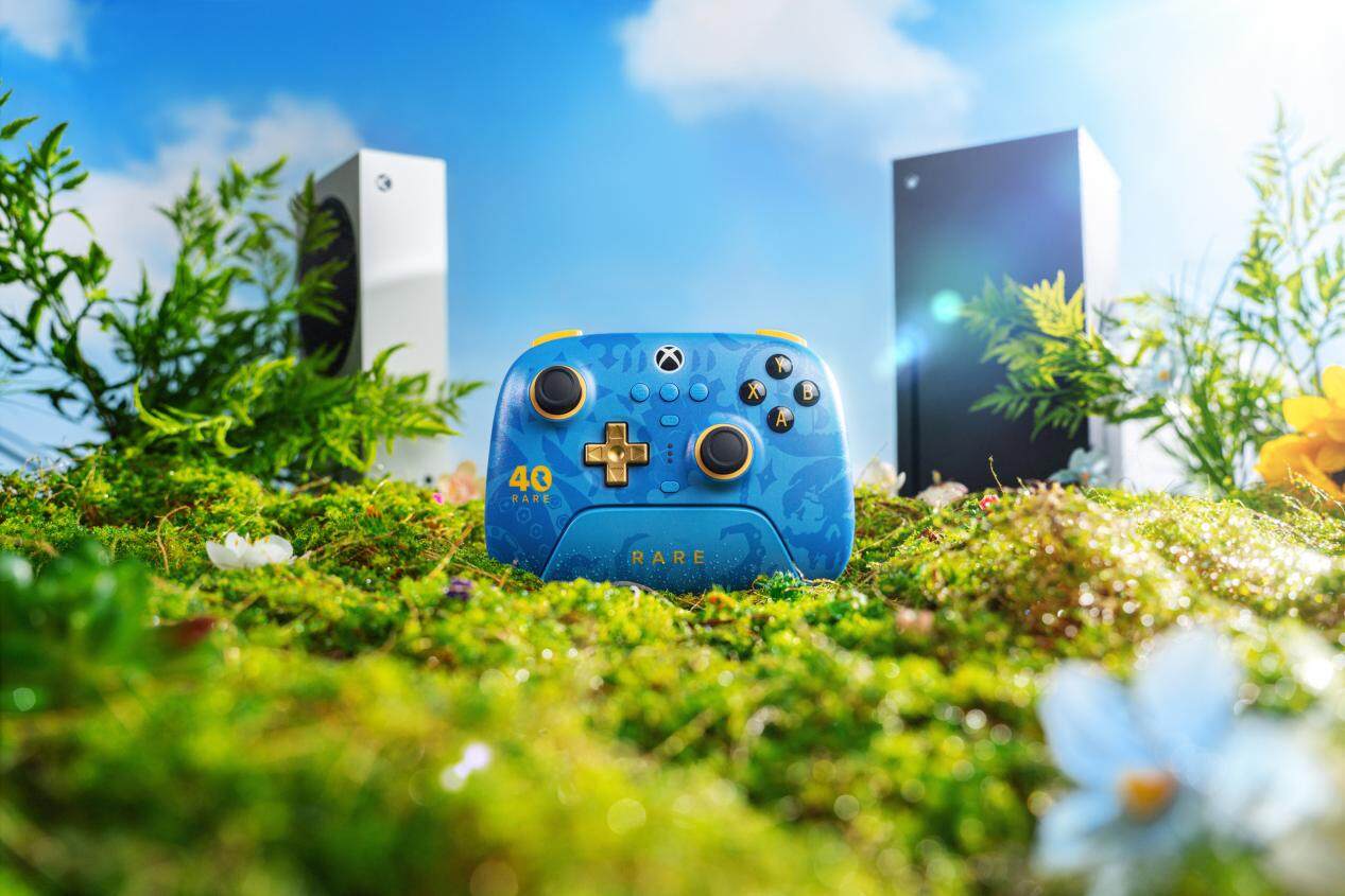 八位堂Xbox手柄獵戶座XPro+ Rare 40周年紀(jì)念版上市宣傳圖2