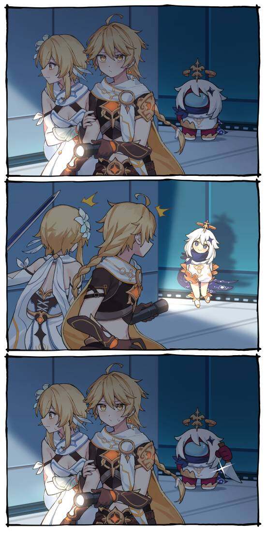 《Among Us》×《原神》联动9月10日开启，免费领取派蒙装扮宣传图5